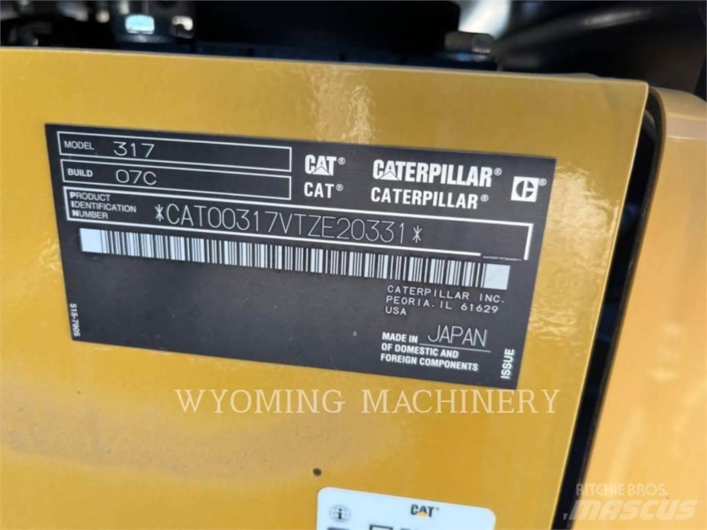 CAT 317 Telakaivukoneet