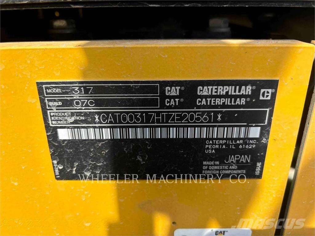 CAT 317 CF Telakaivukoneet