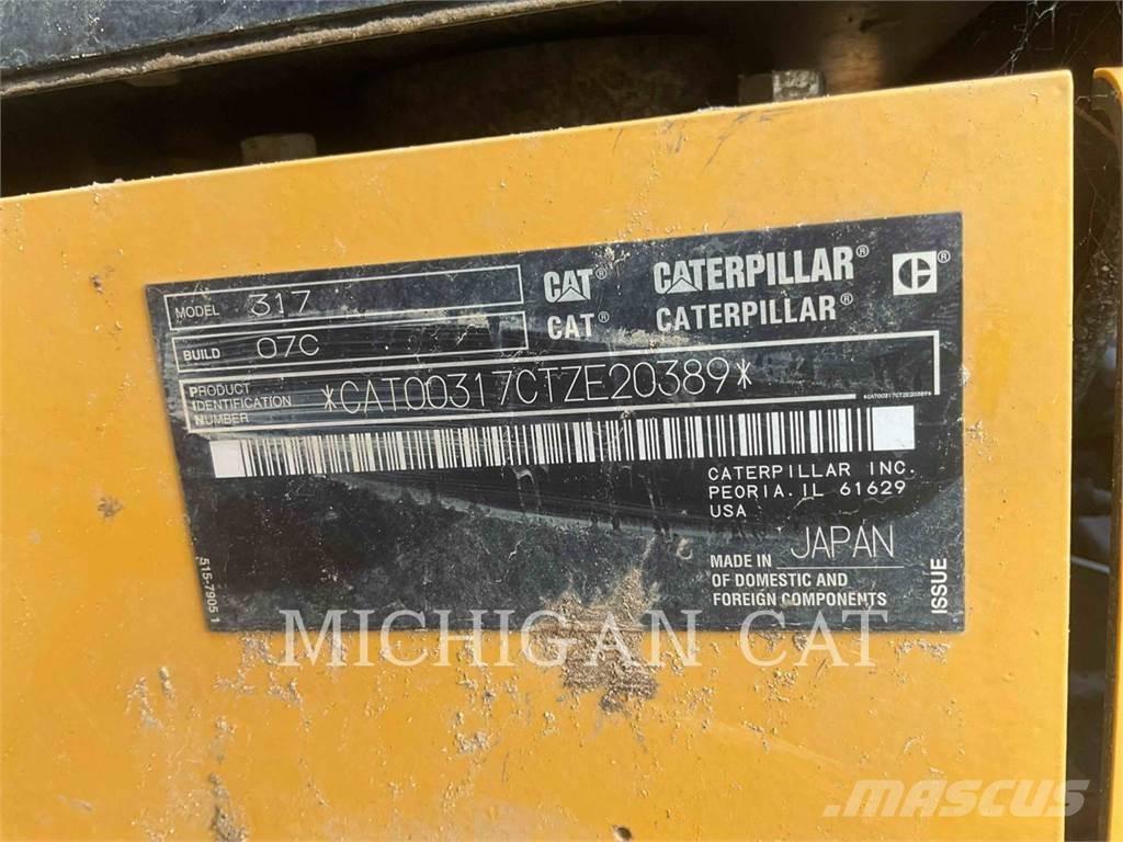 CAT 317 PQZ1 Telakaivukoneet