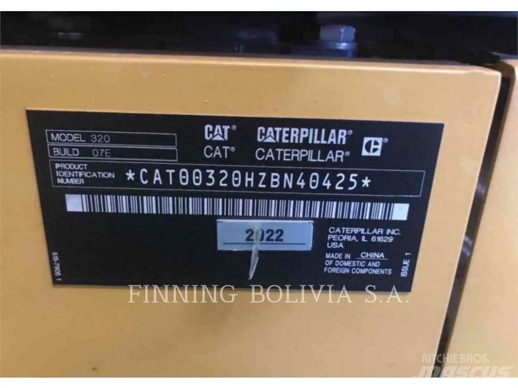 CAT 320-07 Telakaivukoneet