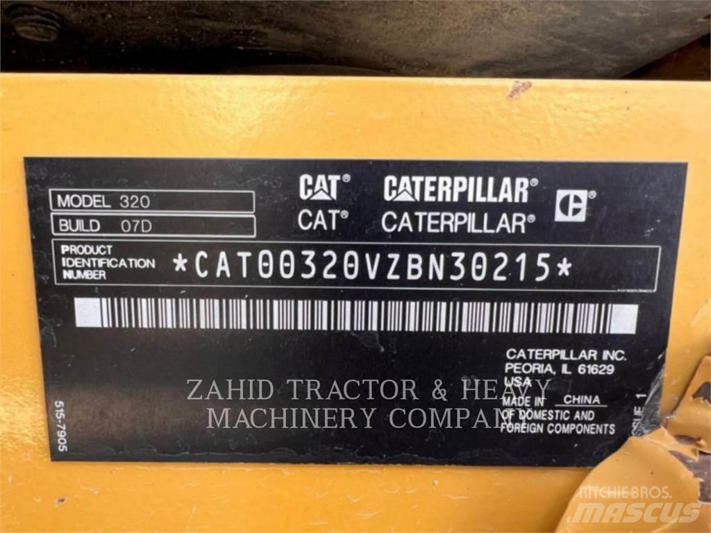 CAT 320-07 Telakaivukoneet