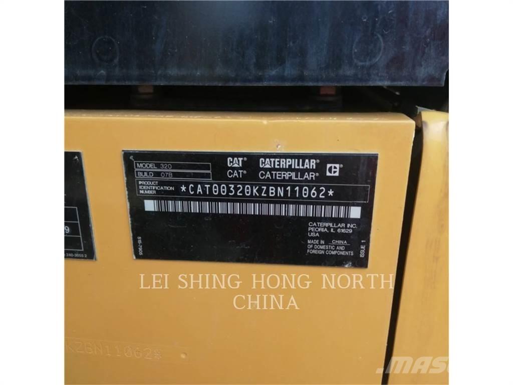 CAT 320-07 Telakaivukoneet