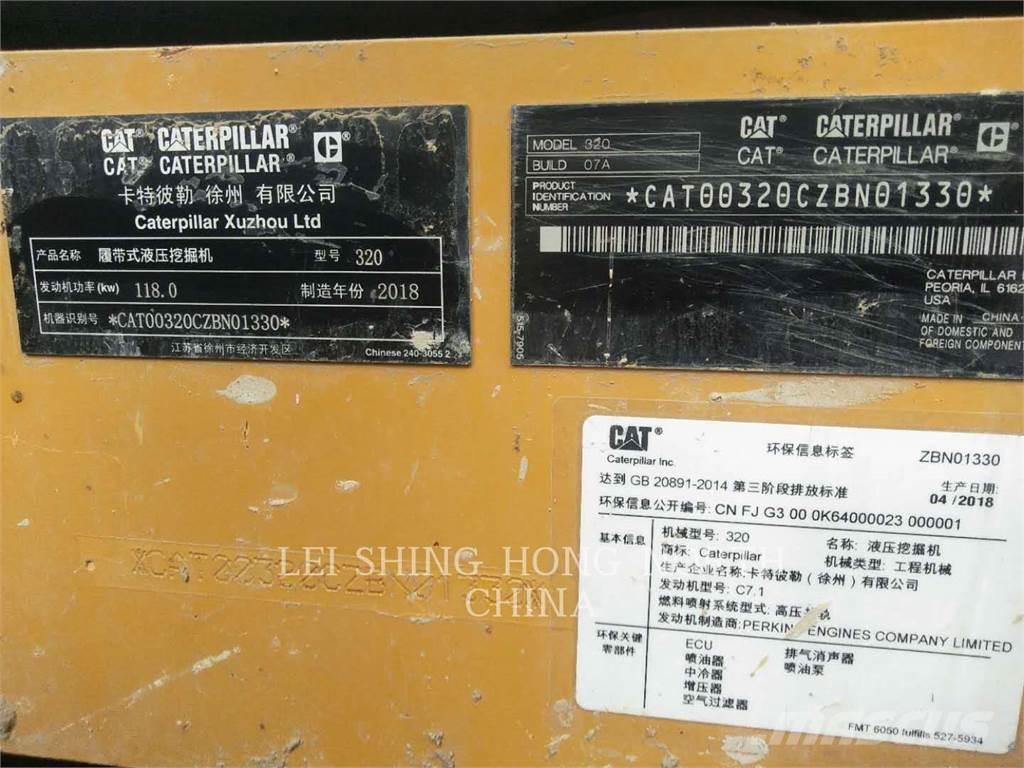 CAT 320-07 Telakaivukoneet