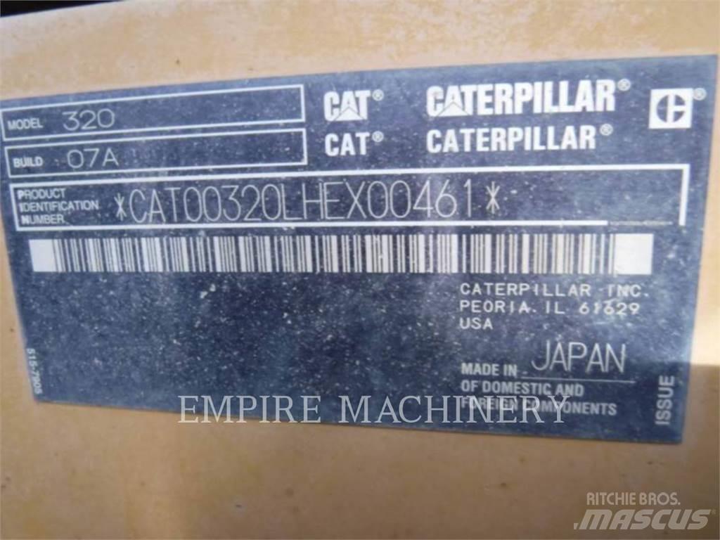 CAT 320-07 P Telakaivukoneet