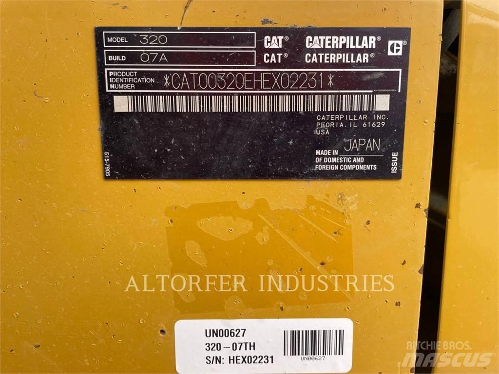 CAT 320-07 TH Telakaivukoneet