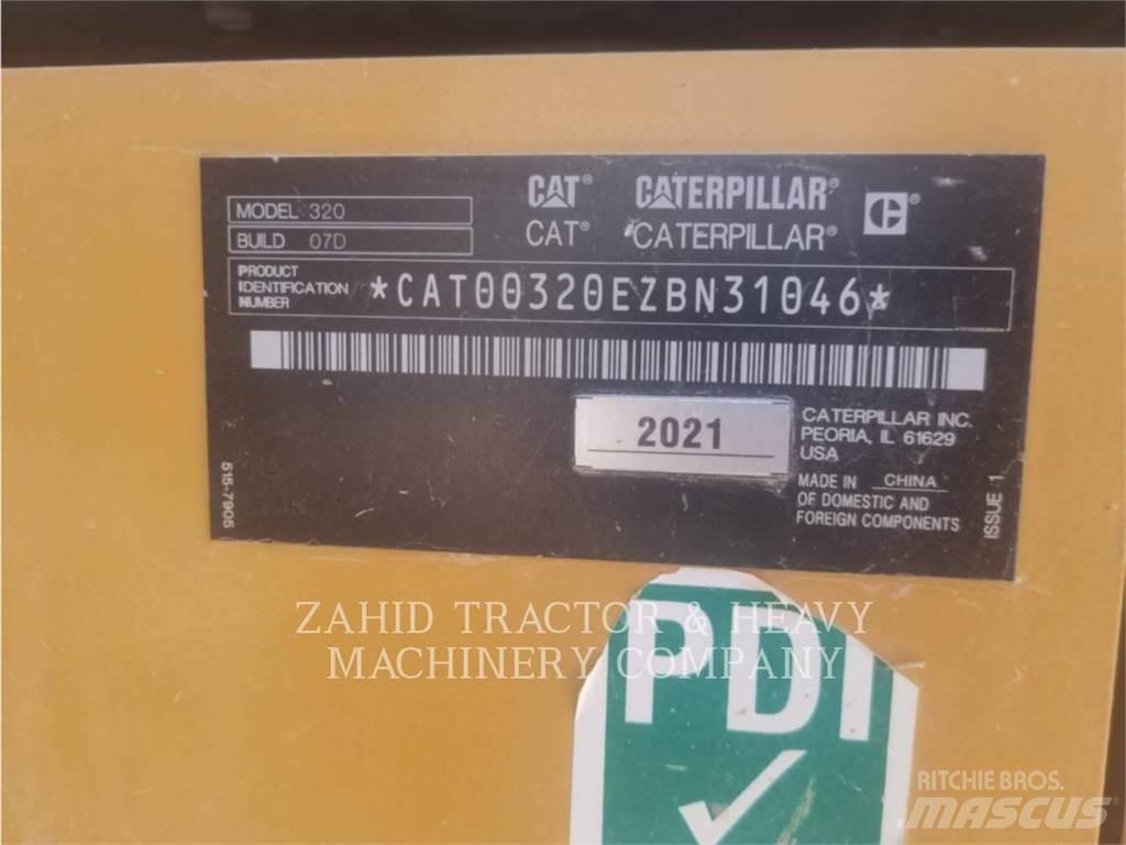 CAT 320-07D Telakaivukoneet