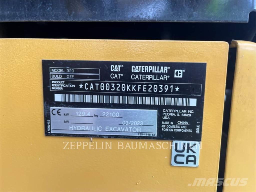 CAT 320-07D Telakaivukoneet
