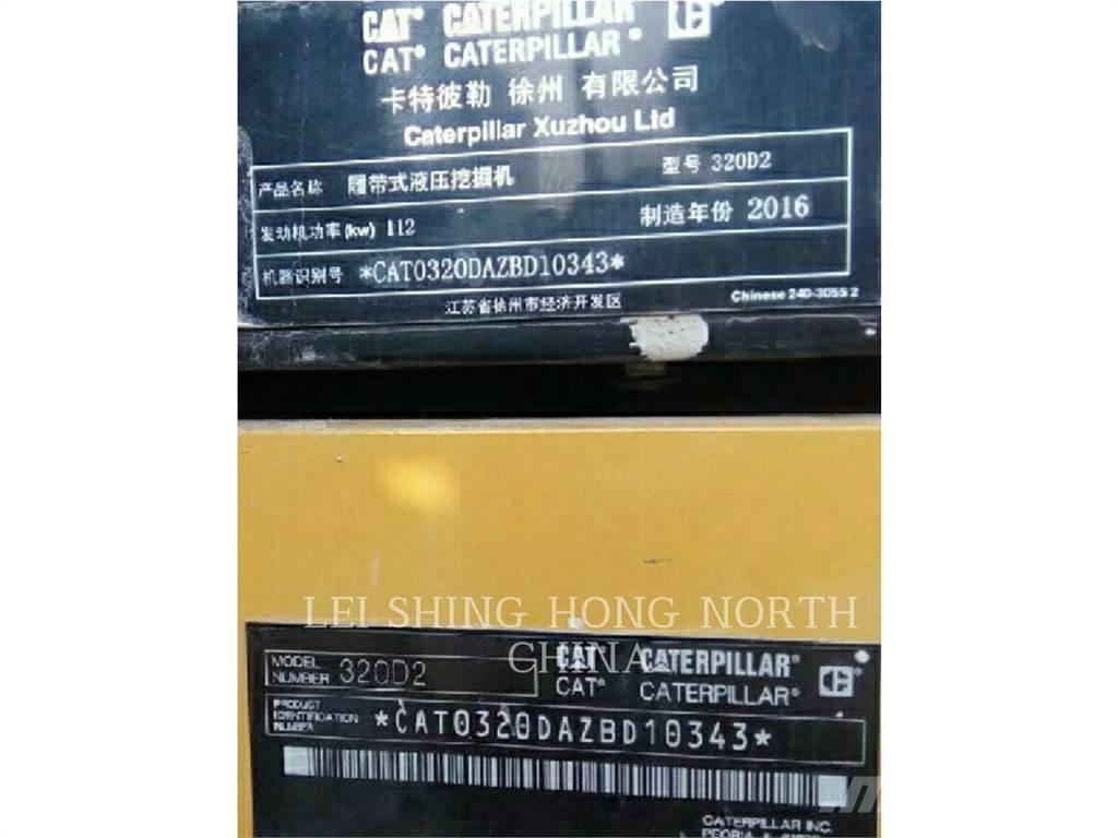 CAT 320D2 Telakaivukoneet
