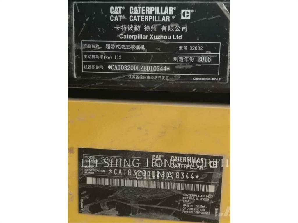 CAT 320D2 Telakaivukoneet
