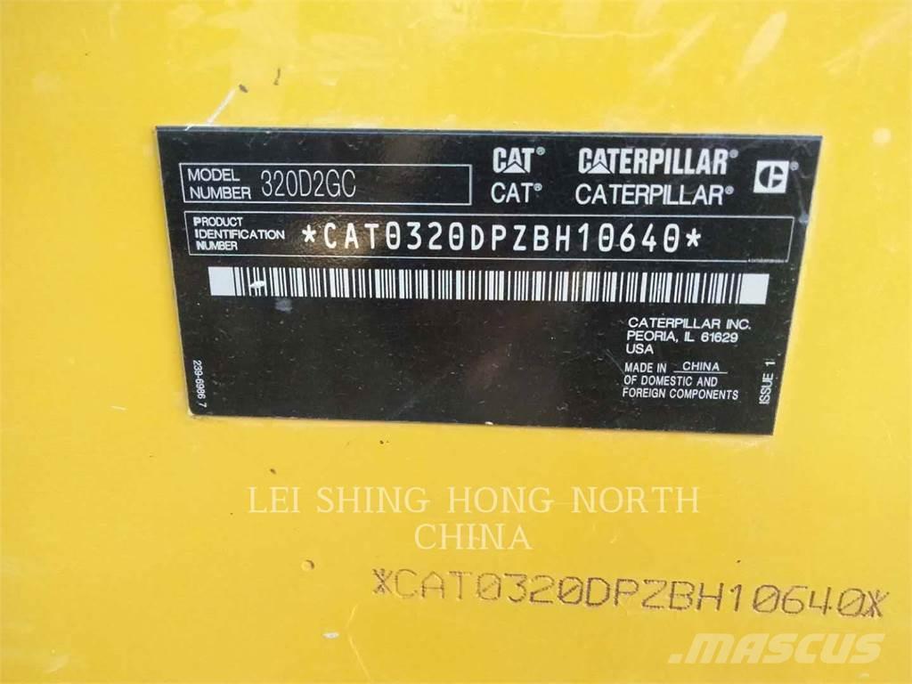 CAT 320D2GC Telakaivukoneet
