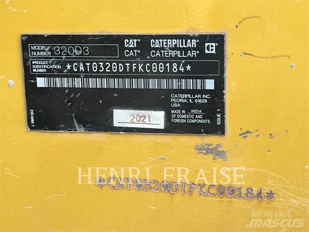 CAT 320D3 Telakaivukoneet