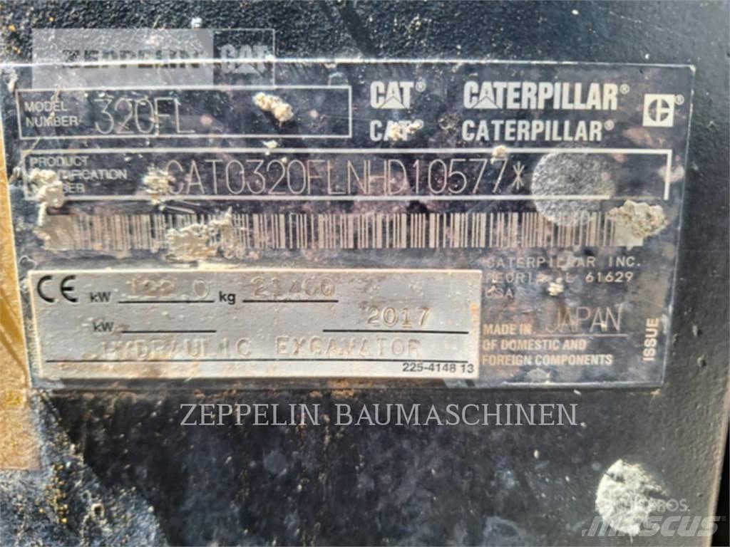 CAT 320FL Telakaivukoneet
