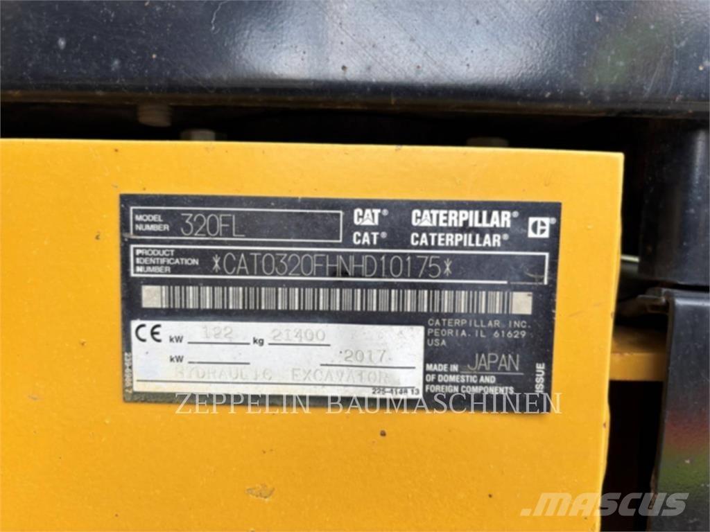 CAT 320FL Telakaivukoneet