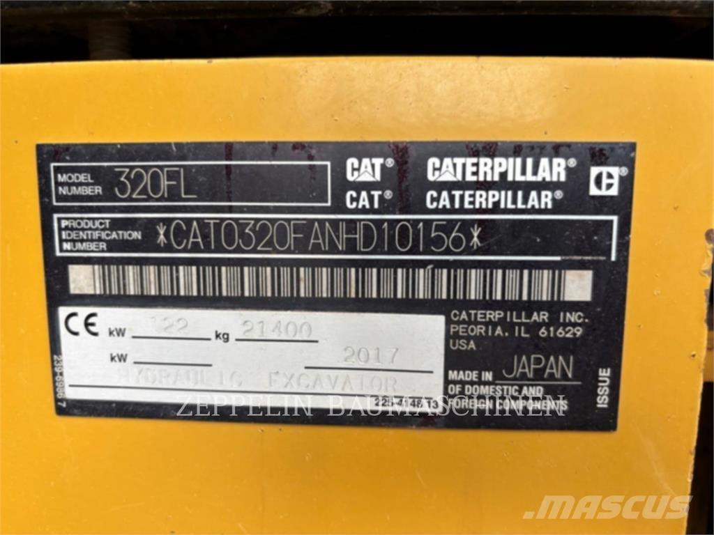 CAT 320FL Telakaivukoneet