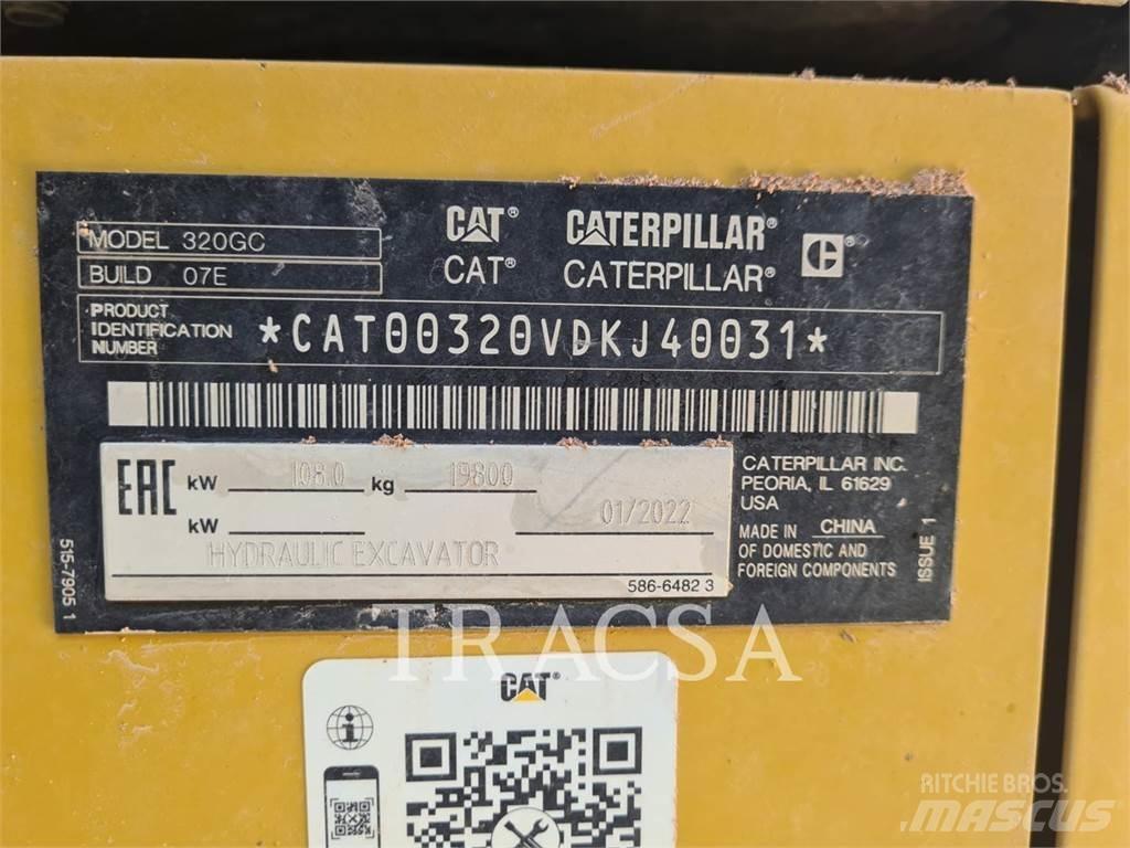 CAT 320GC Telakaivukoneet