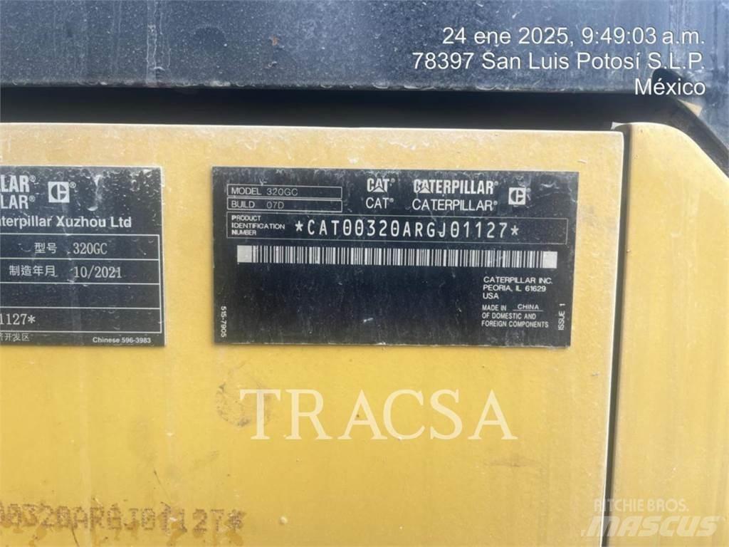 CAT 320GC Telakaivukoneet