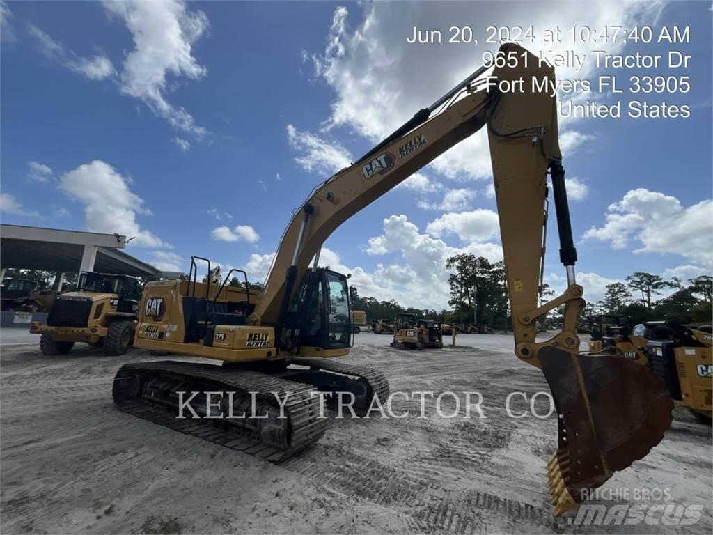 CAT 323 Telakaivukoneet