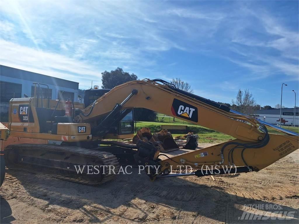 CAT 323-07 Telakaivukoneet