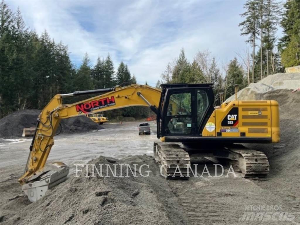 CAT 323-07 Telakaivukoneet