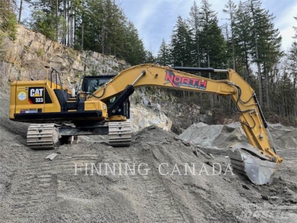 CAT 323-07 Telakaivukoneet