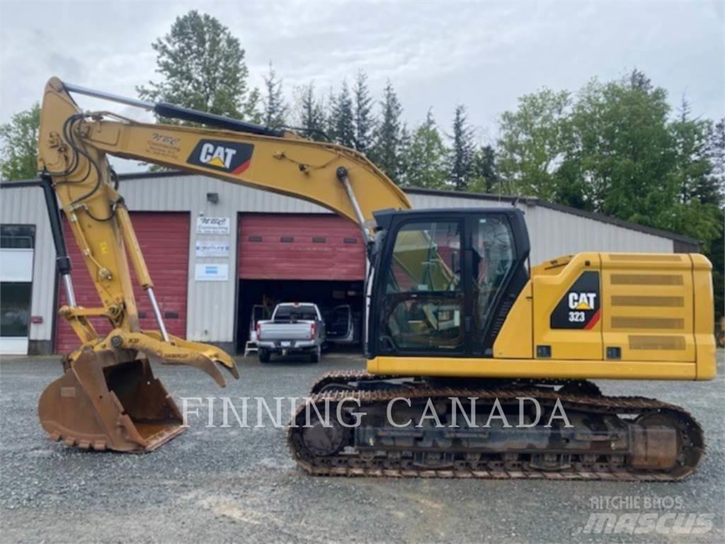 CAT 323-07 Telakaivukoneet