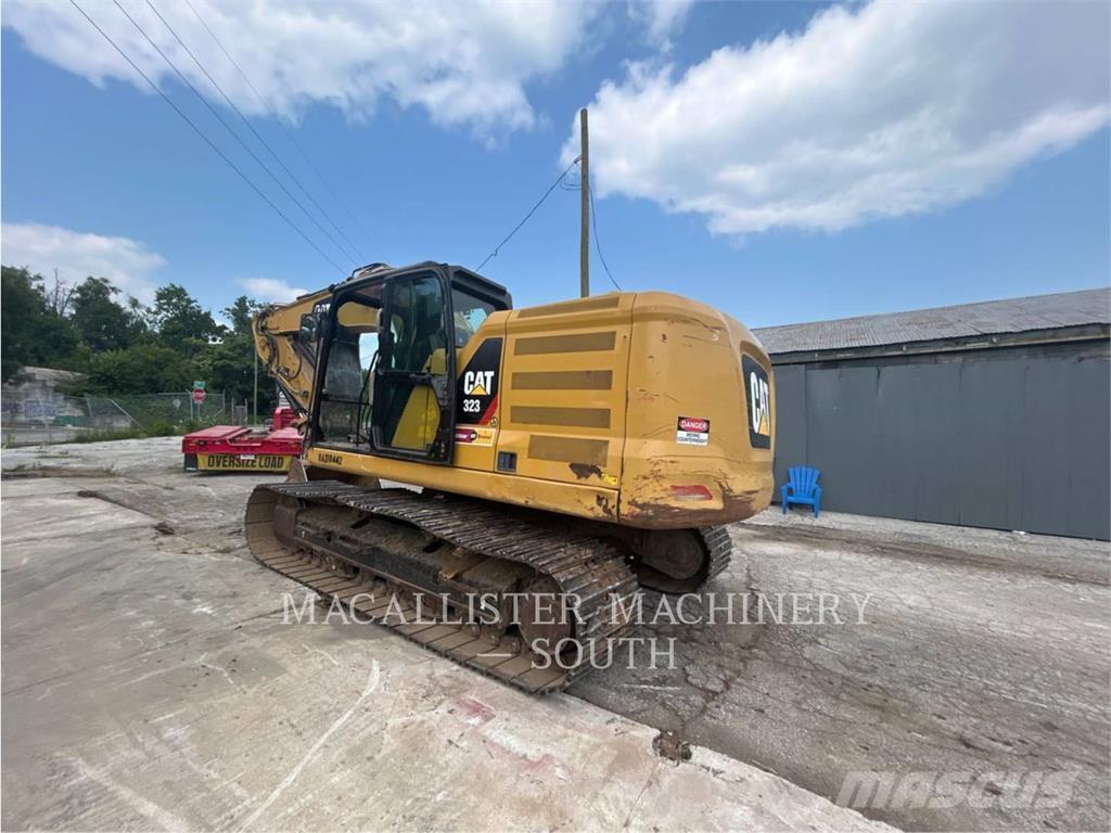 CAT 323-07 Telakaivukoneet