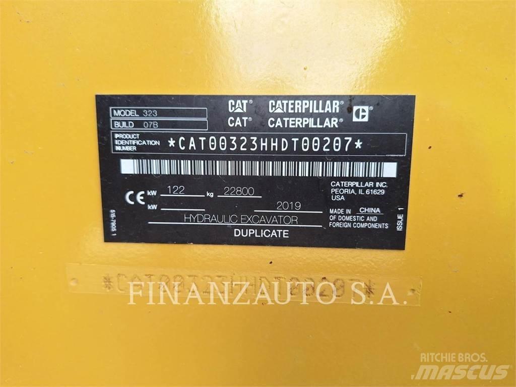 CAT 323E Telakaivukoneet