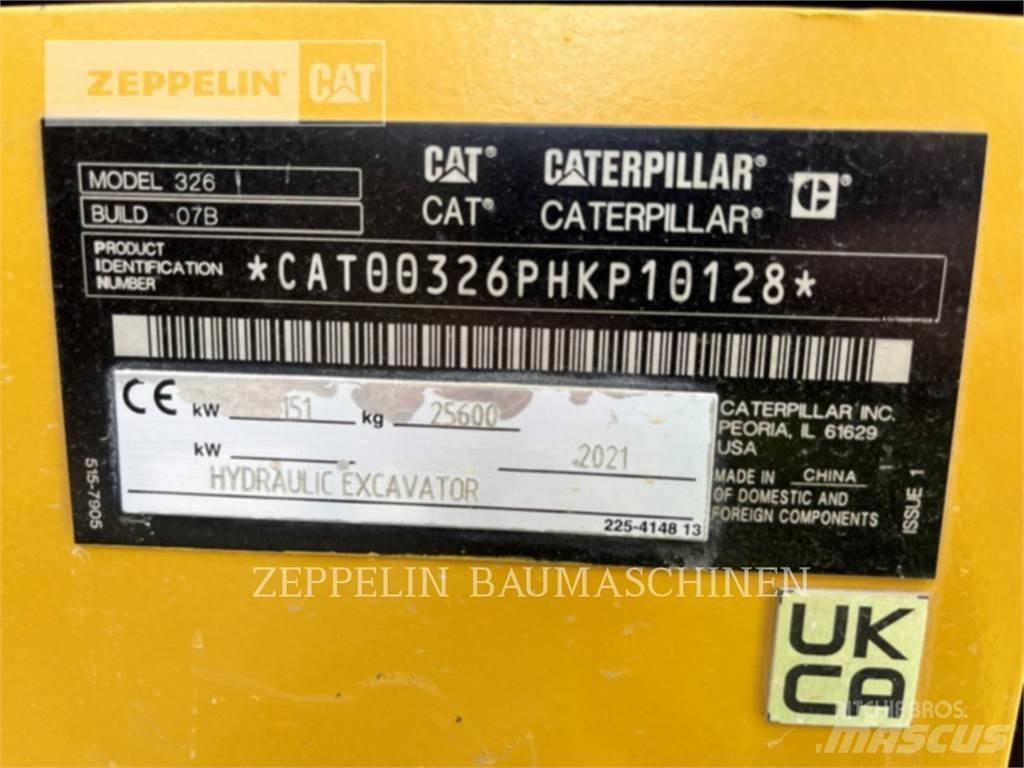 CAT 326-07 Telakaivukoneet
