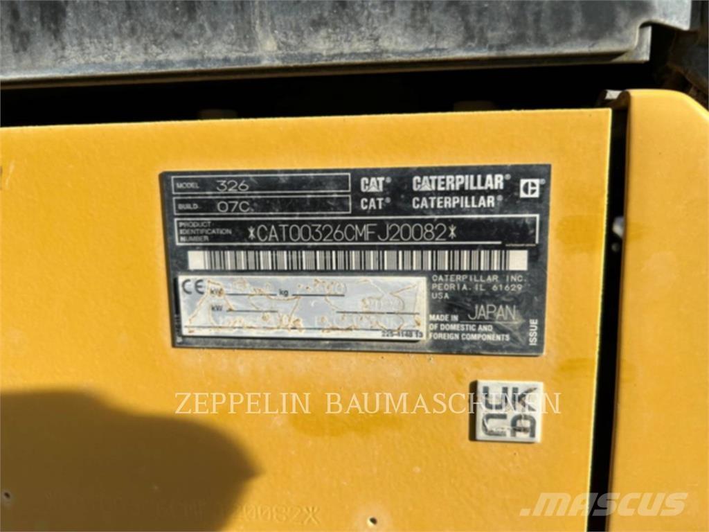 CAT 326-07 Telakaivukoneet