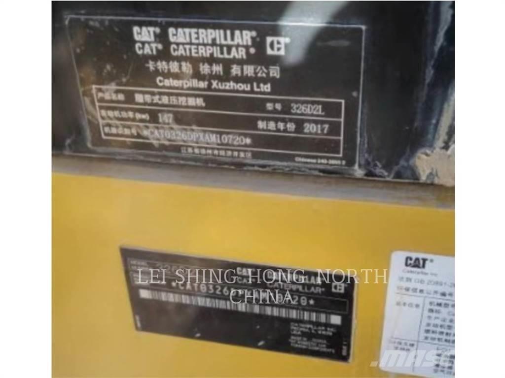 CAT 326D2L Telakaivukoneet
