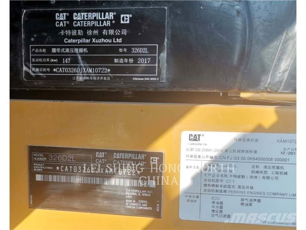 CAT 326D2L Telakaivukoneet