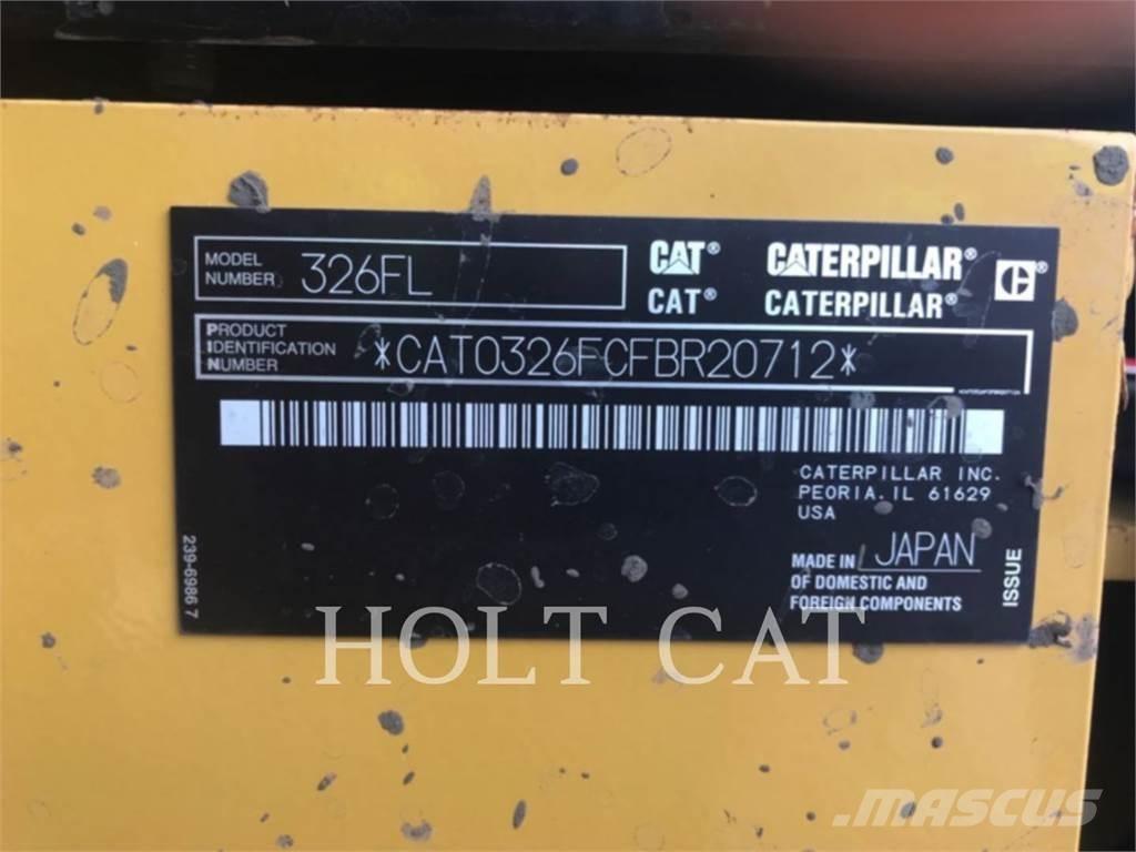 CAT 326FL Telakaivukoneet