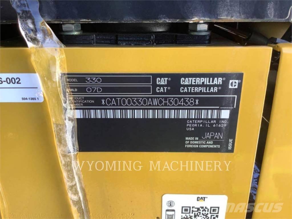 CAT 330 Telakaivukoneet