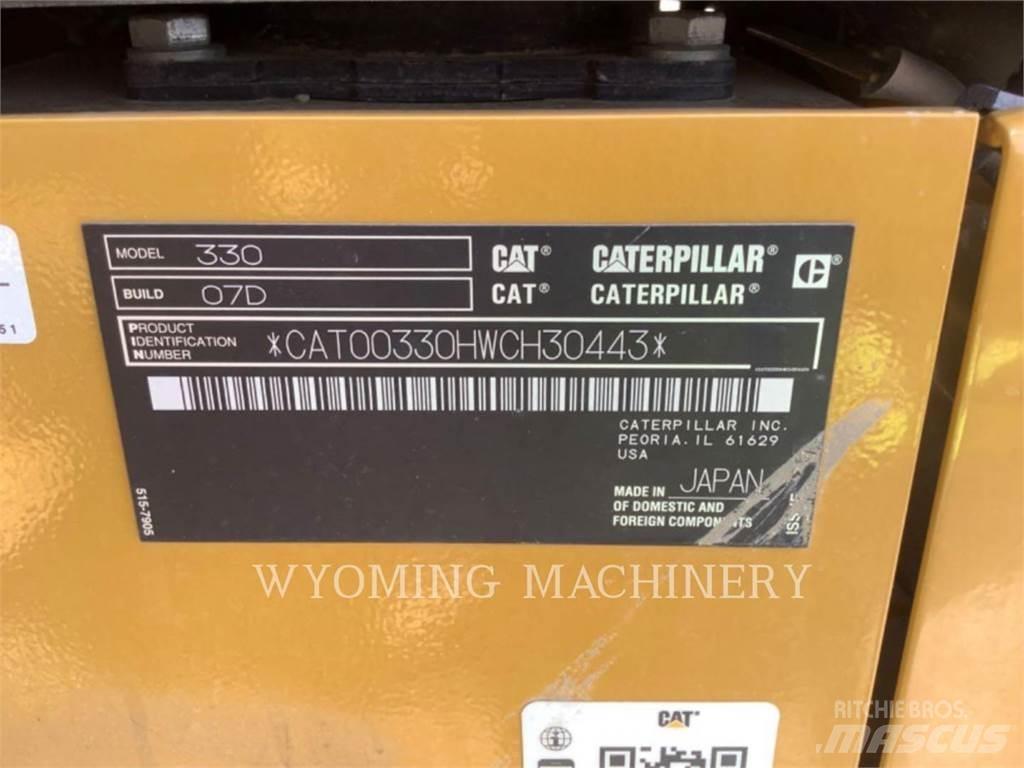 CAT 330 Telakaivukoneet