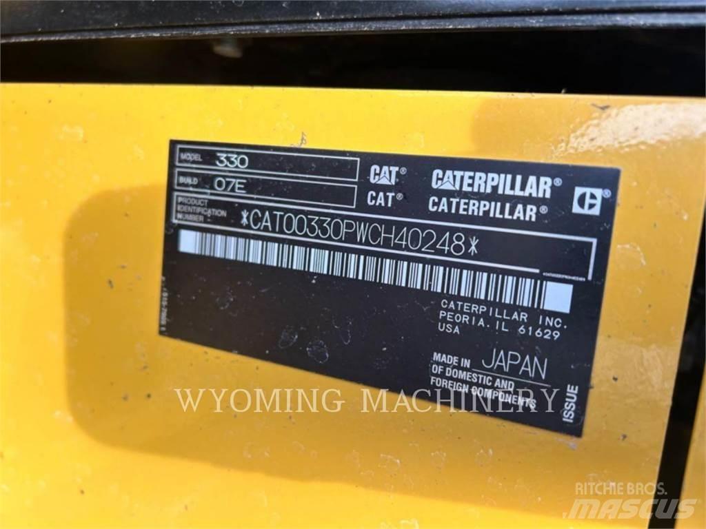 CAT 330 Telakaivukoneet
