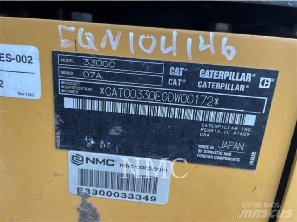 CAT 330 Telakaivukoneet