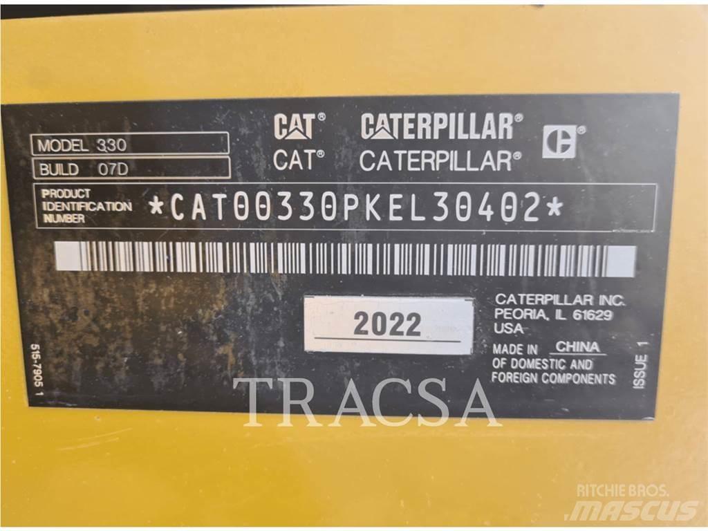 CAT 330 Telakaivukoneet