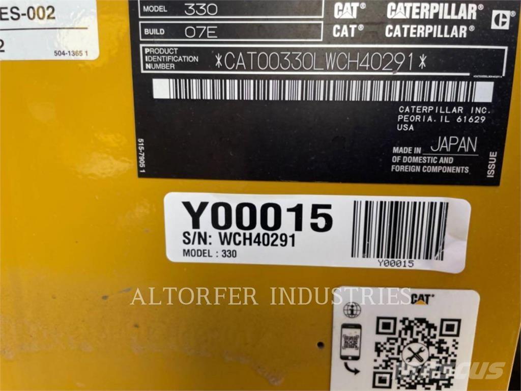 CAT 330-07 Telakaivukoneet