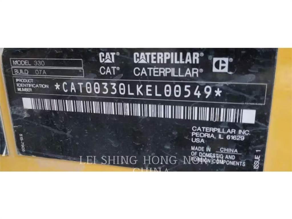 CAT 330-07 Telakaivukoneet