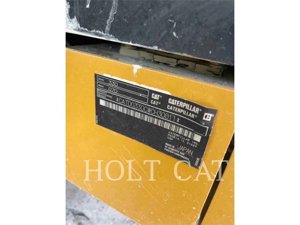 CAT 330 TC Telakaivukoneet