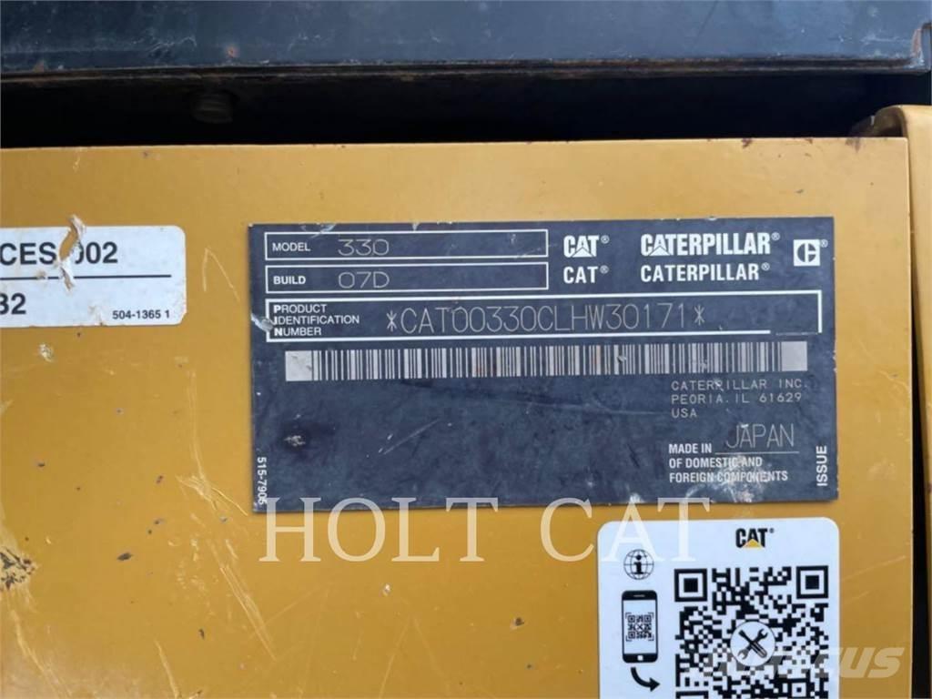 CAT 330 TC Telakaivukoneet