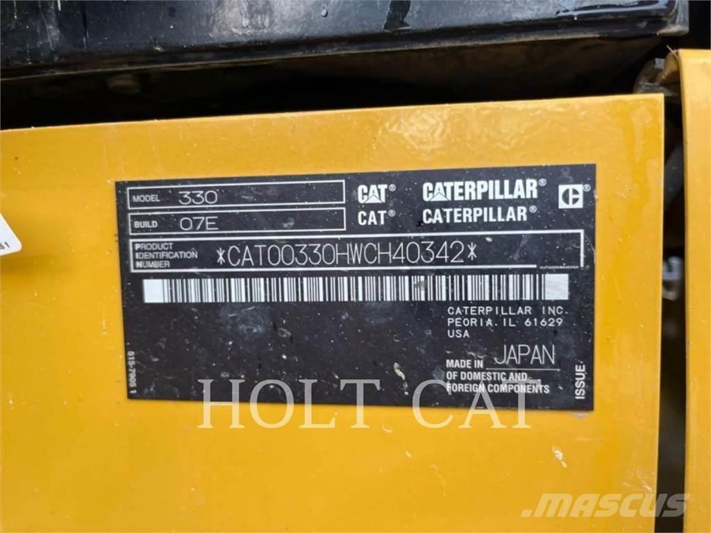 CAT 330 TC Telakaivukoneet