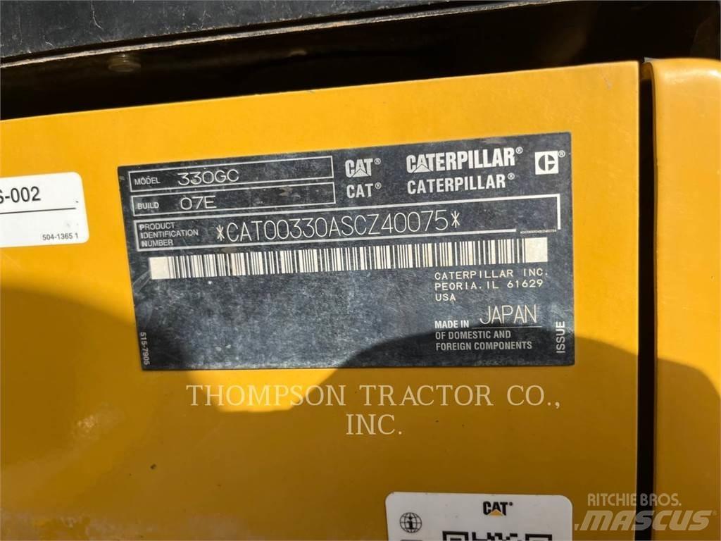 CAT 330GC Telakaivukoneet