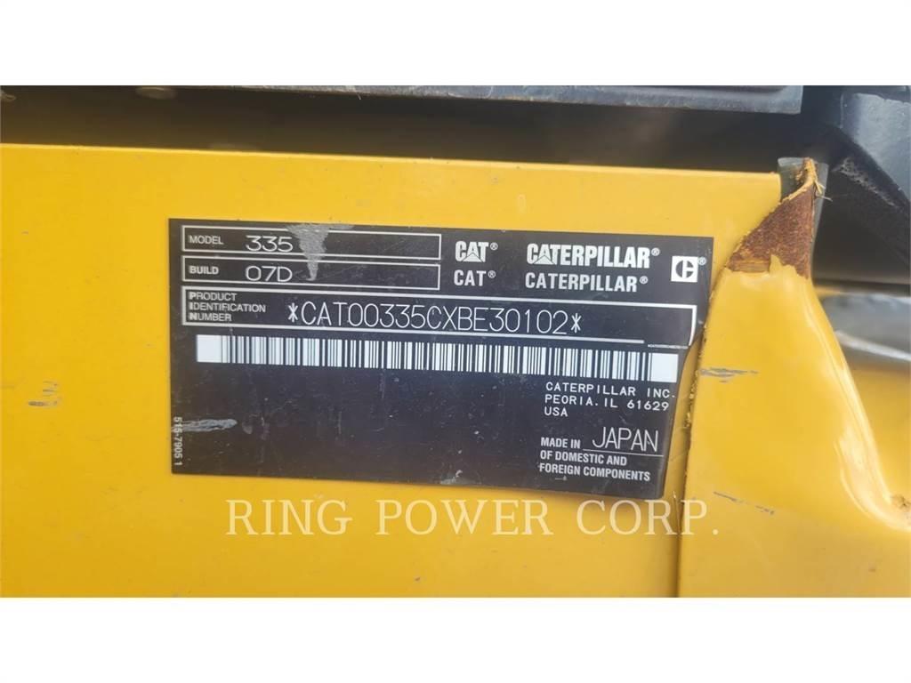 CAT 335QC Telakaivukoneet