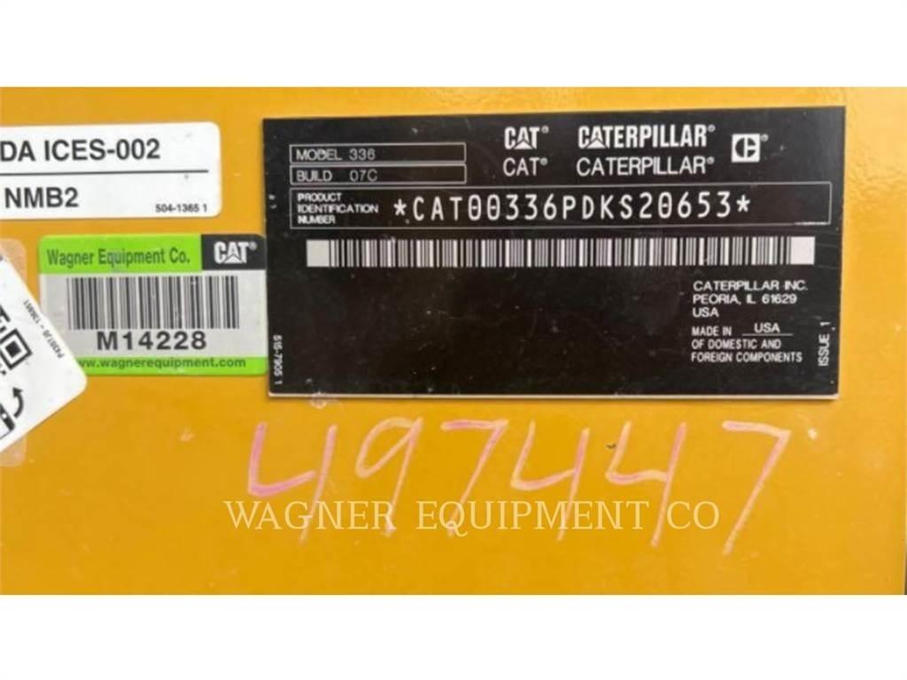 CAT 336 Telakaivukoneet