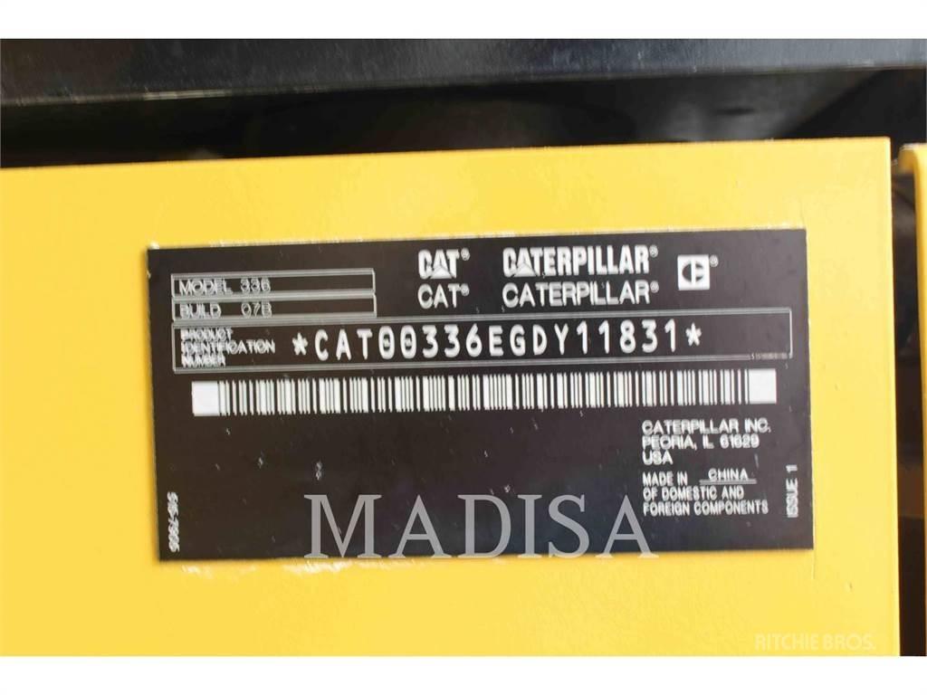 CAT 336 Telakaivukoneet