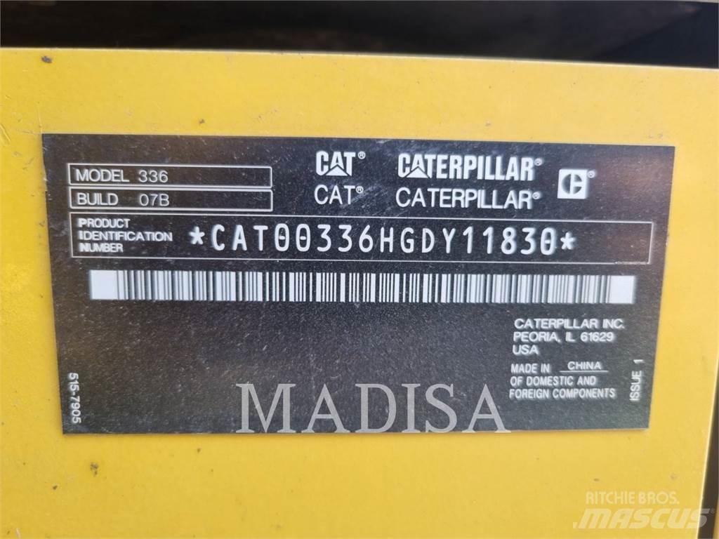 CAT 336 Telakaivukoneet