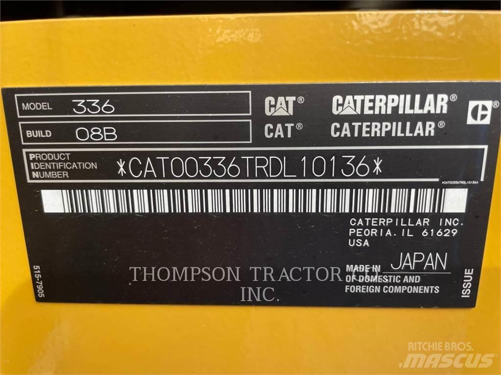 CAT 336 Telakaivukoneet