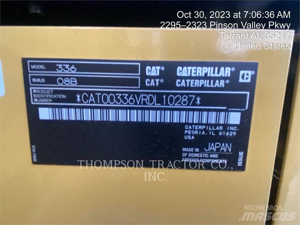CAT 336 Telakaivukoneet
