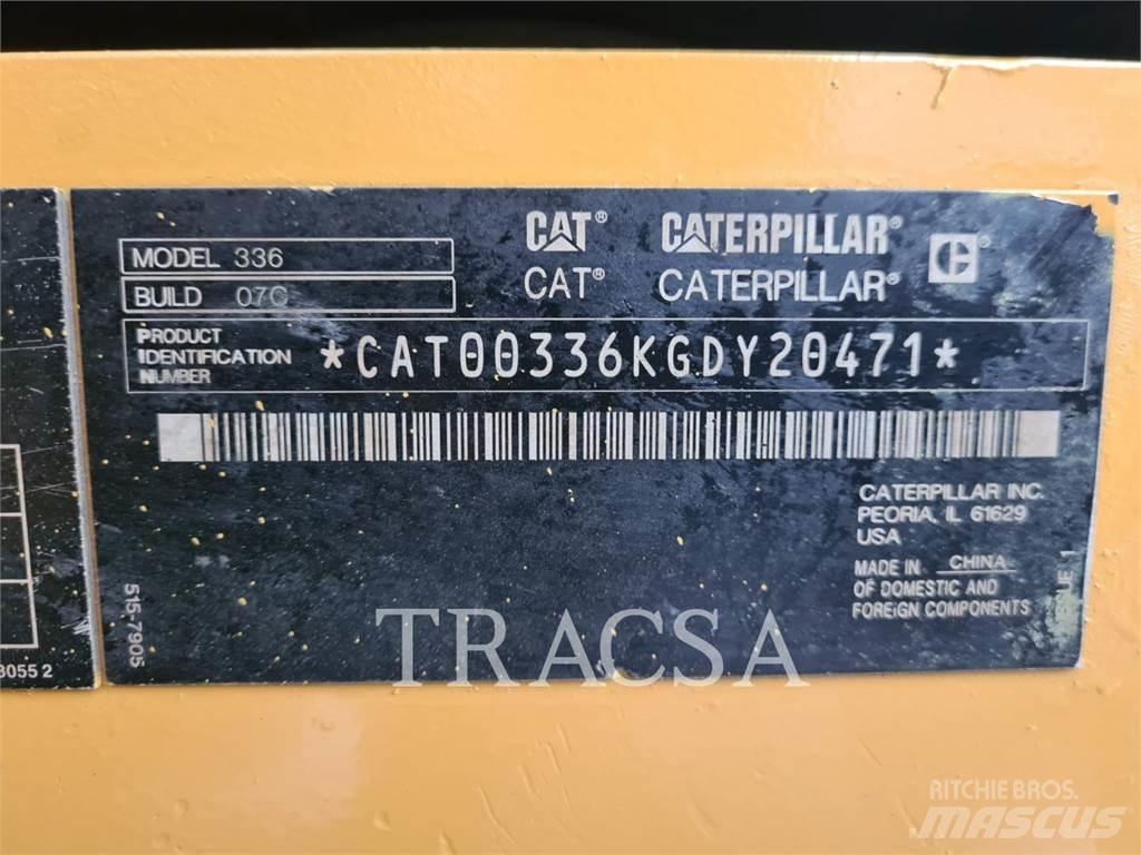 CAT 336 Telakaivukoneet